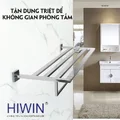 Giàn treo khăn nhà tắm 2 tầng Hiwin Y-1211