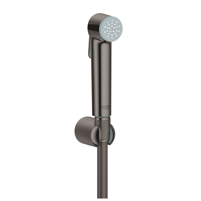 Vòi xịt vệ sinh nhập khẩu màu xám đen Grohe 27513A01