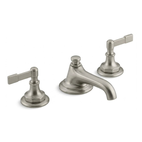 Vòi chậu rửa 3 lỗ màu nickel Kallista P23001-LV-AG