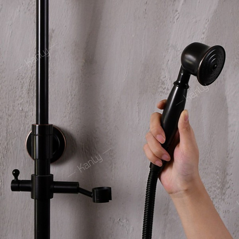 Sen cây nóng lạnh cổ điển màu đen Kanly GCS18B