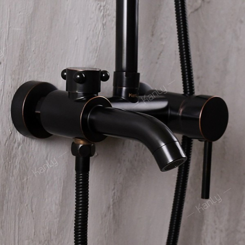Sen cây nóng lạnh cổ điển màu đen Kanly GCS18B