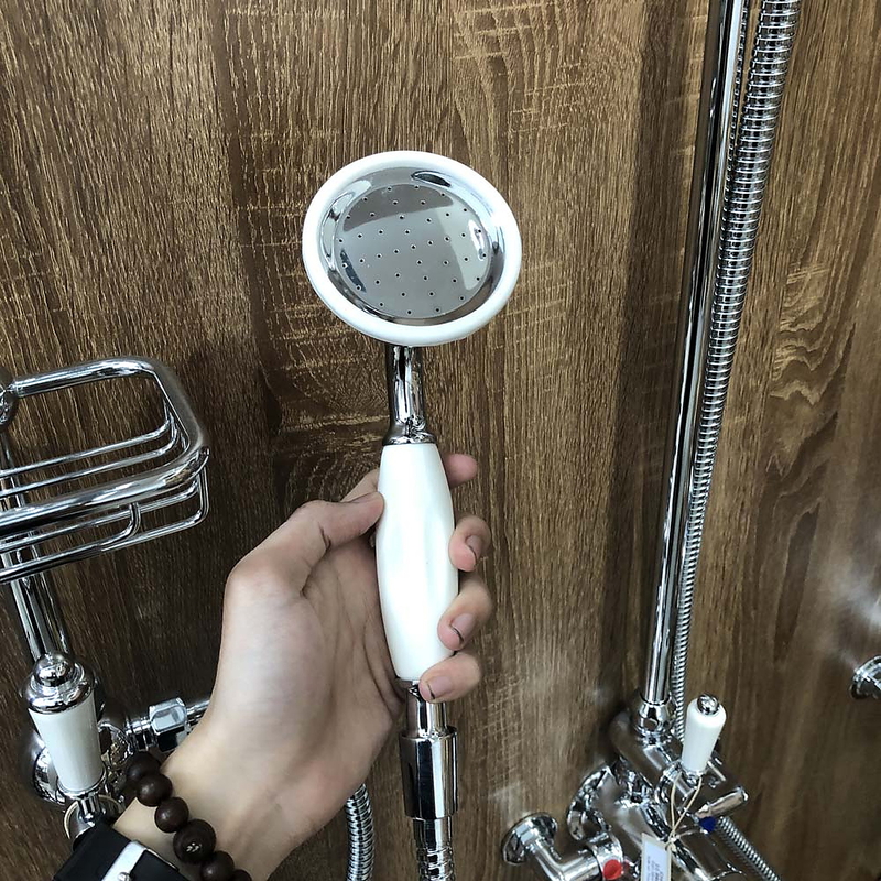 Sen cây nóng lạnh đồng thạu mạ crom cổ điển Kanly CHS11