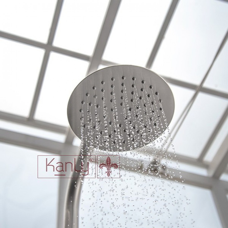 Sen cây tắm đứng nóng lạnh đặt sàn ngoài trời Kanly KLS9005