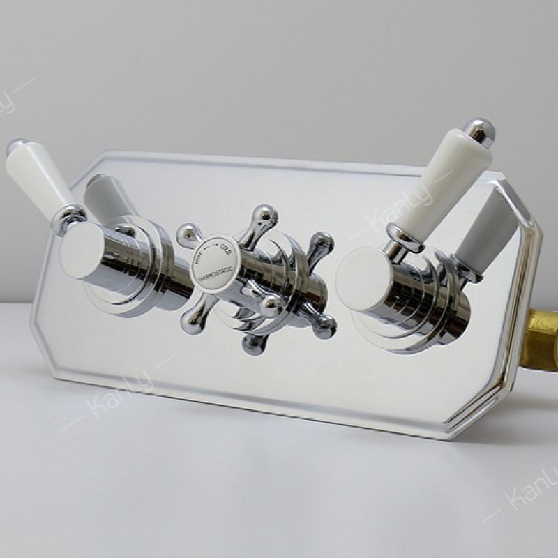 Sen tắm âm tường nóng lạnh bằng đồng Kanly CHS75