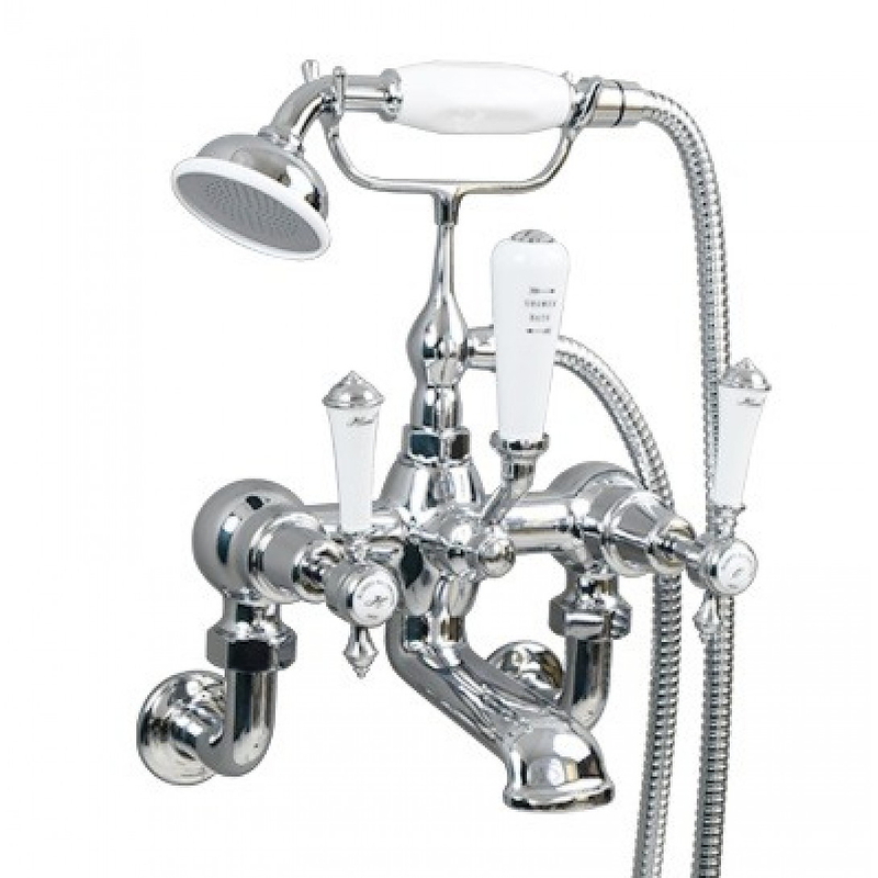 Sen tắm lạnh bằng đồng mạ chrome Kanly CHS01