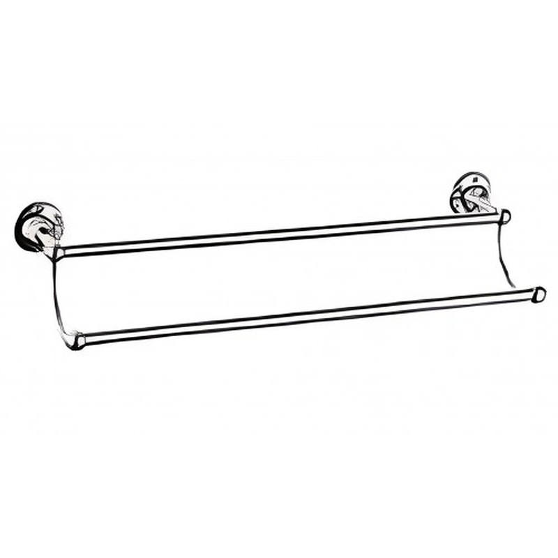 Thanh vắt khăn đôi bằng đồng Kanly CHK12