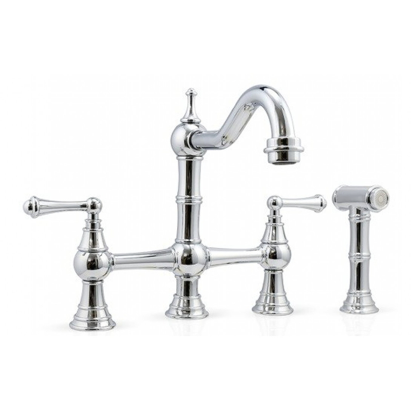 Vòi chậu lavabo nóng lạnh âm bàn mạ chrome Kanly CHB09