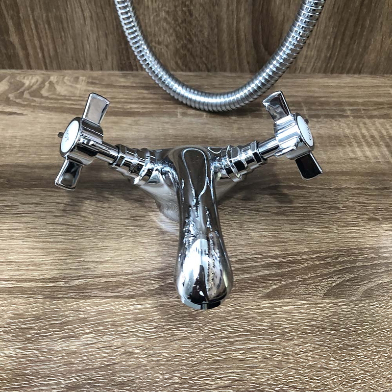 Vòi chậu lavabo nóng lạnh mạ chrome Kanly CHV05