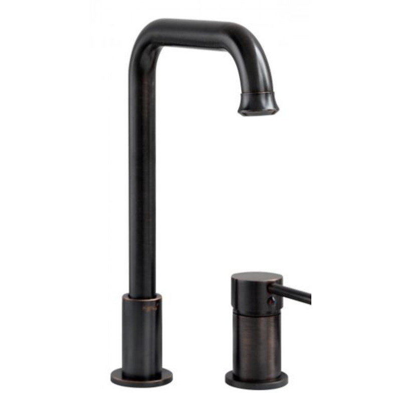 Vòi lavabo nóng lạnh màu đen âm bàn Kanly GCC41B