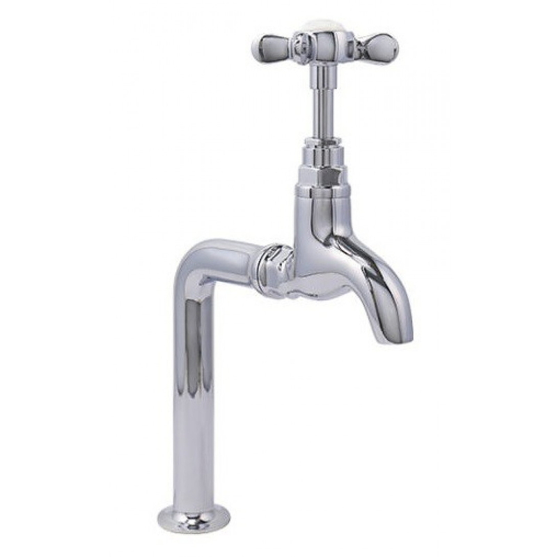 Vòi nước lạnh bằng đồng gắn tường mạ chrome Kanly CHT01N