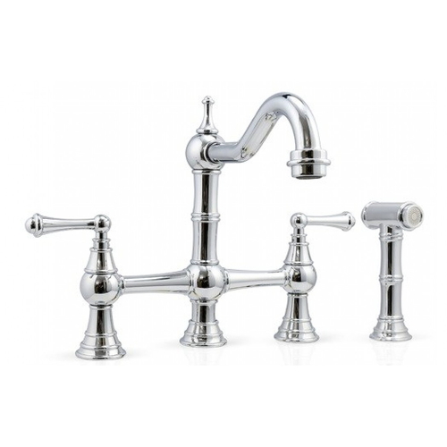 Vòi chậu lavabo nóng lạnh âm bàn mạ chrome Kanly CHB09