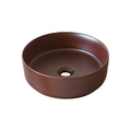 Chậu lavabo đặt bàn sứ tròn màu nâu Kanly SU521