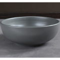 Chậu lavabo đặt bàn sứ tròn màu xám Kanly SU517