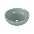 Chậu lavabo đặt bàn sứ tròn màu xanh ngọc Kanly SU516