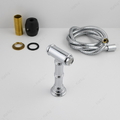 Vòi chậu lavabo nóng lạnh âm bàn mạ chrome Kanly CHB09
