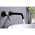 Vòi chậu lavabo nóng lạnh gắn tường Kanly GCT04B
