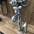 Vòi chậu lavabo nóng lạnh mạ chrome Kanly CHA09