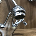 Vòi chậu lavabo nóng lạnh mạ chrome Kanly CHV05