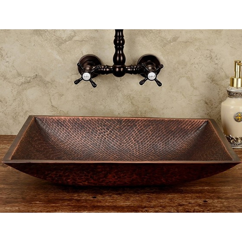 Chậu lavabo đặt bàn đồng thau Kanly BL9022 (CS03)