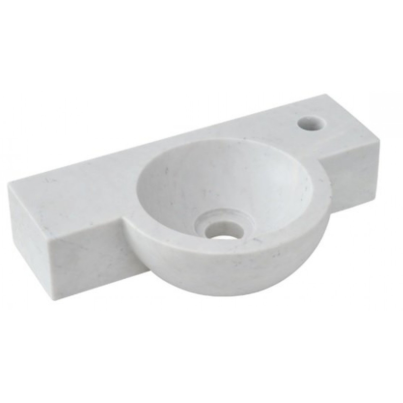 Chậu Rửa Mặt Treo Tường Đá Tự Nhiên Kanly MAR6M013 (MAR6M3V)
