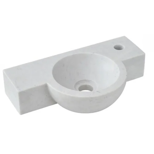 Chậu Rửa Mặt Treo Tường Đá Tự Nhiên Kanly MAR6M013 (MAR6M3V)