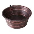 Chậu lavabo đặt bàn đồng có quai xách Kanly BL5122 (RSC412V)