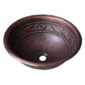 Chậu lavabo đặt bàn đồng thau Kanly BL2522 (RSC304)