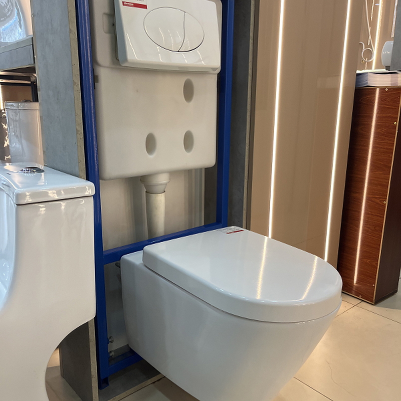 Bồn cầu âm tường ATMOR AT200-G2+AT2155W