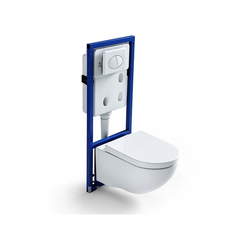 Bồn cầu âm tường ATMOR AT200-G2+AT2155W