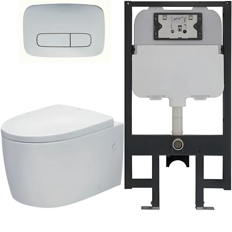 Phụ kiện két nước âm tường bệt Inax AC-952VN/DTF-952WH