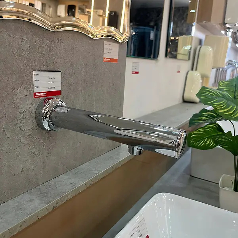 Vòi lavabo cảm ứng âm tường ATMOR AT-2151 (AC/DC)