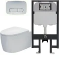Phụ kiện két nước âm tường bệt Inax AC-952VN/DTF-952WH