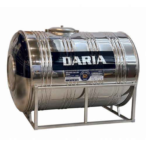 Bồn nước inox Daria 1500L ngang DRAN1500F1140