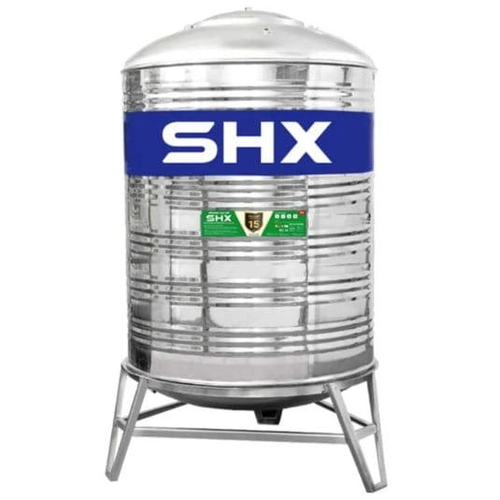 Bồn nước inox Sơn Hà Xanh 2500L đứng SHX D2500F1140
