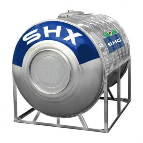 Bồn nước inox Sơn Hà Xanh 5000L ngang SHX N5000F1420