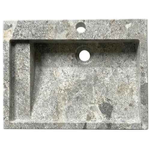 Chậu lavabo đặt bàn đá tự nhiên Kanly MAR21V