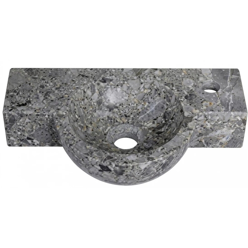 Lavabo Đá Tự Nhiên Treo Tường Đá Dăm Kết Kanly MAR6M011