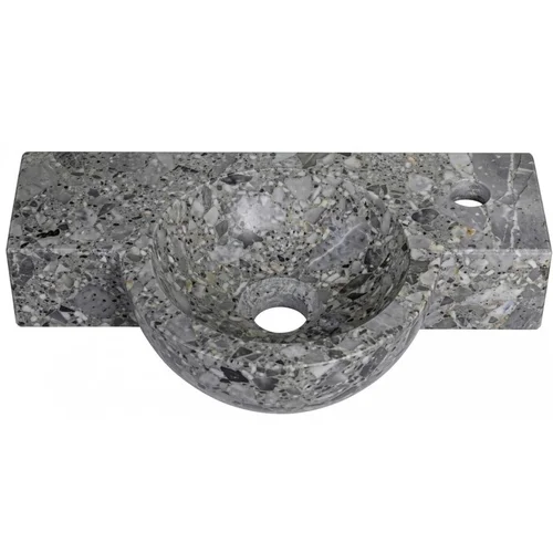 Lavabo Đá Tự Nhiên Treo Tường Đá Dăm Kết Kanly MAR6M011