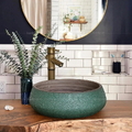 Chậu Rửa Mặt Lavabo Đặt Bàn Sứ Mỹ Thuật Kanly SU012 