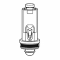 Lõi van bộ xả bồn tắm Inax A-PBF110-3