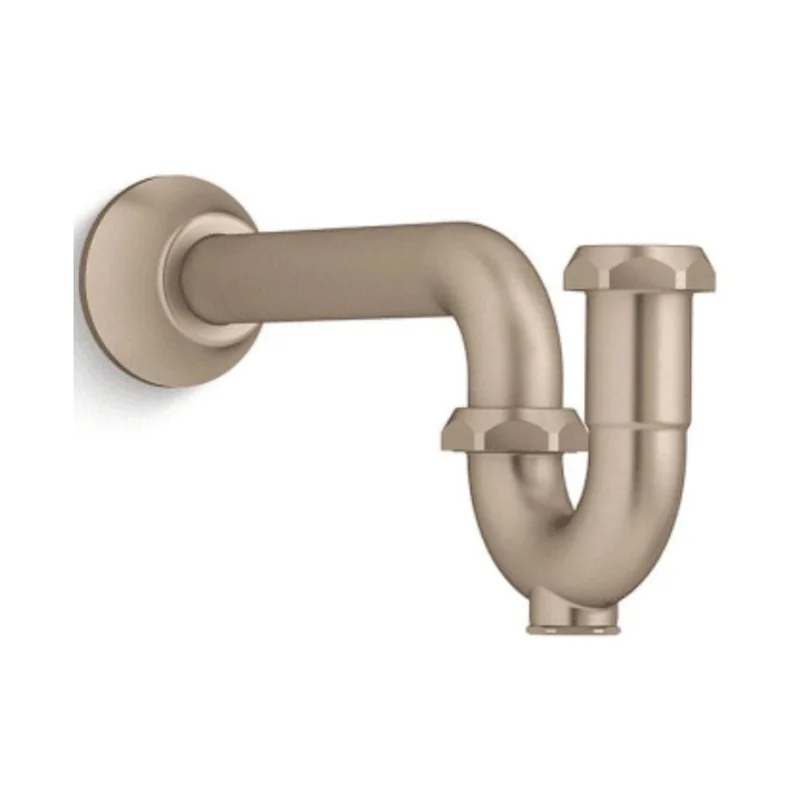 Ống xả chữ P màu đồng Kallista P21641-00-BCH