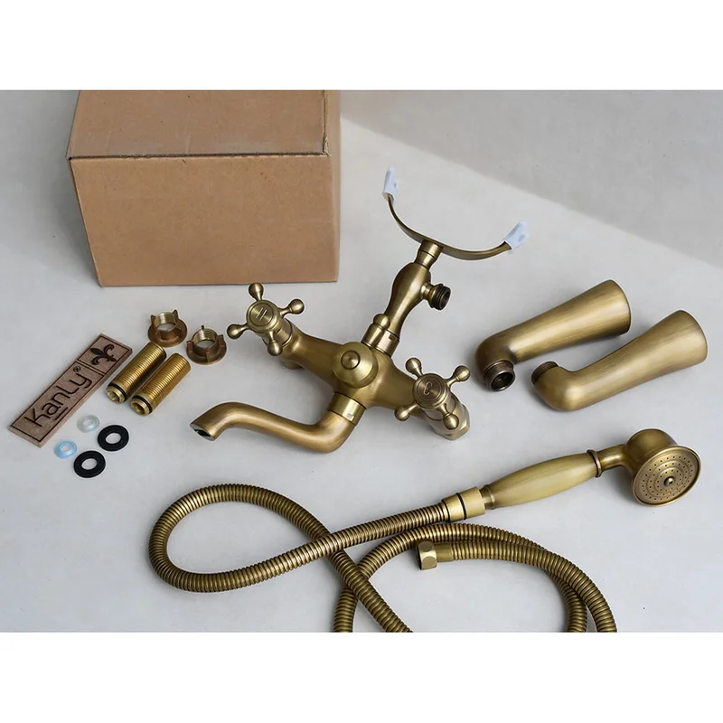 Sen tắm có chân gắn bồn Kanly GCS02