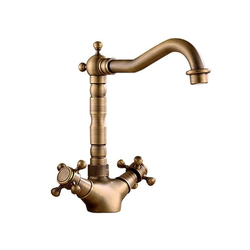 Vòi lavabo nóng lạnh bằng đồng Kanly GCC05