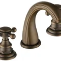 Vòi lavabo nóng lạnh bằng đồng 3 lỗ Kanly GCB03