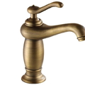 Vòi chậu lavabo nóng lạnh bằng đồng Kanly GCV03