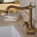 Vòi lavabo nóng lạnh bằng đồng Kanly GCC05