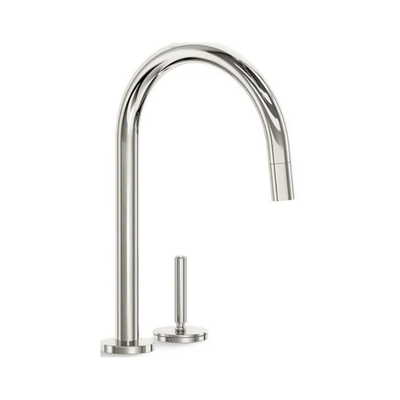 Vòi chậu rửa màu nickel Kallista P22500-00-AD