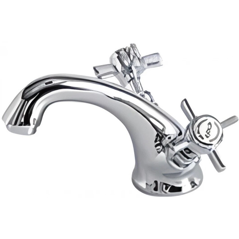 Vòi chậu lavabo nóng lạnh bằng đồng Kanly CHV105