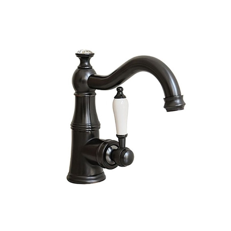 Vòi chậu lavabo nóng lạnh bằng đồng Kanly GCV06B