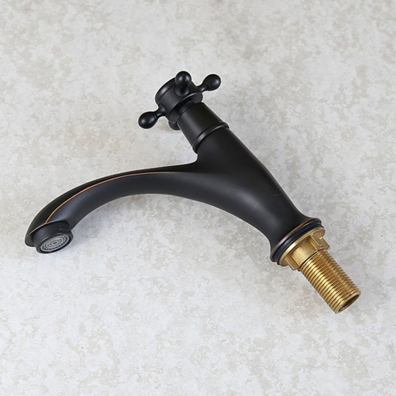 Vòi chậu lavabo lạnh bằng đồng Kanly GCV109B